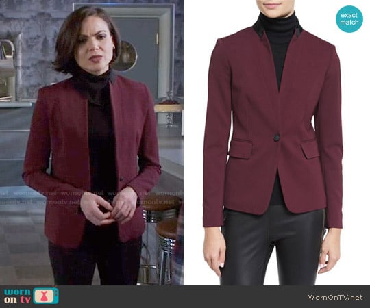 Rag & Bone Archer Blazer worn by Regina Mills (Lana Parrilla) on Once Upon A Time