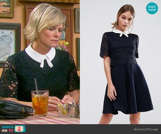 Ted Baker Dixxy Lace Dress worn by Kayla Brady (Mary Beth Evans) on Days of our Lives