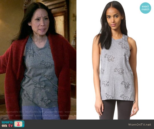 Terez Trunks Up Muscle Racer worn by Joan Watson (Lucy Liu) on Elementary