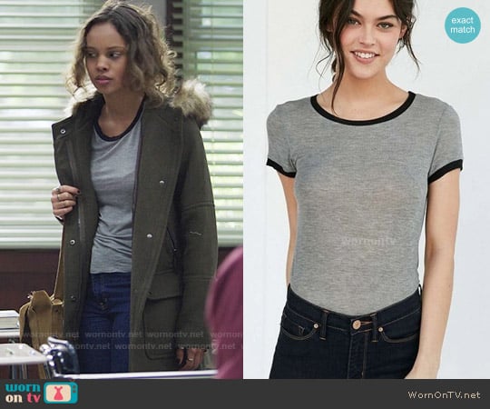 Project Social Molly Ringer Tee worn by Jessica Davis (Alisha Boe) on 13 Reasons Why