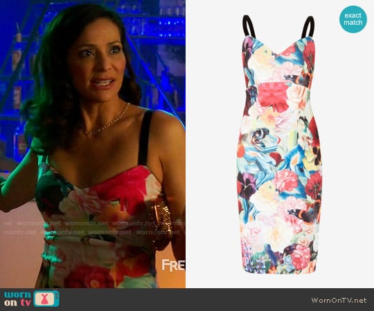 Ted Baker Doona Dress worn by Regina Vasquez (Constance Marie) on Switched at Birth