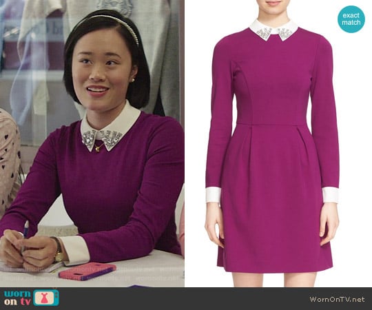 Ted Baker Moona Dress worn by Courtney Crimsen (Michele Selene Ang) on 13 Reasons Why