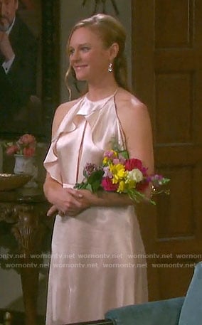 Abigail's vow renewal dress on Days of our Lives