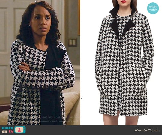 WornOnTV: Olivia’s houndstooth coat on Scandal | Kerry Washington ...