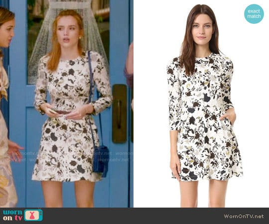 WornOnTV: Paige’s white printed dress and silver shoes on Famous in ...