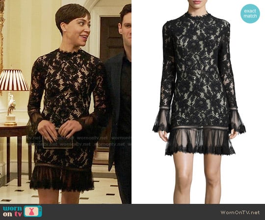 Alexis Nicole Lace Dress worn by Lucca Quinn (Cush Jumbo) on The Good Fight