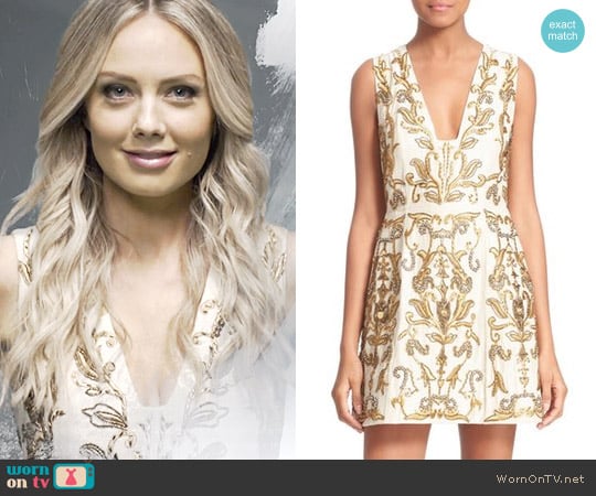 Alice + Olivia Prescilla Dress worn by Abby Newman (Melissa Ordway) on The Young and the Restless