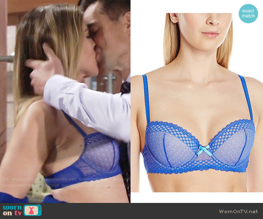 Betsey Johnson Budding Lace Balconette Bra worn by Phyllis Newman (Gina Tognoni) on The Young & the Restless