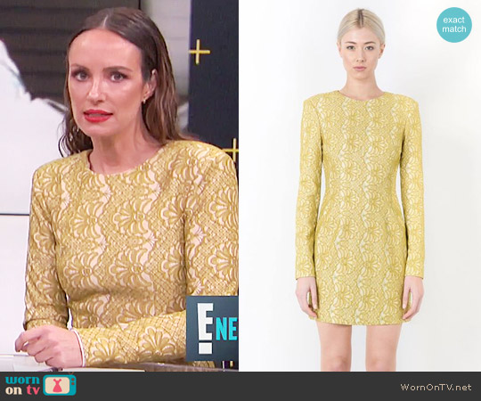 Elliatt Delirium Mini Dress worn by Catt Sadler on E! News