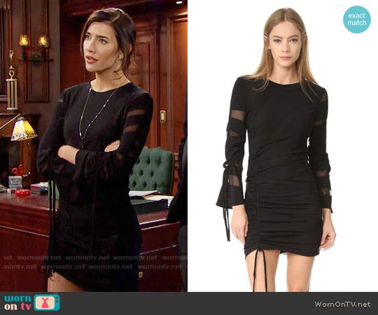 IRO Liya Dress worn by Steffy Forrester (Jacqueline MacInnes Wood) on The Bold and the Beautiful