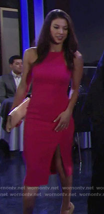 Juliet's pink dress on The Young and the Restless