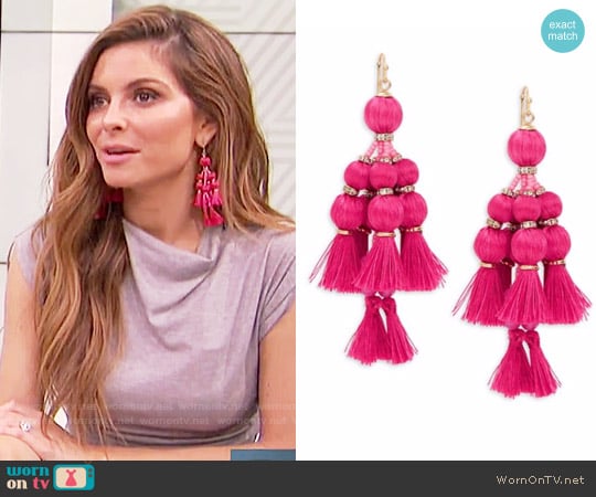 kate spade tassel earrings