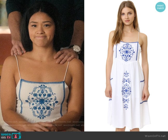 Little White Lies Ophelia Dress worn by Jane Villanueva (Gina Rodriguez) on Jane the Virgin