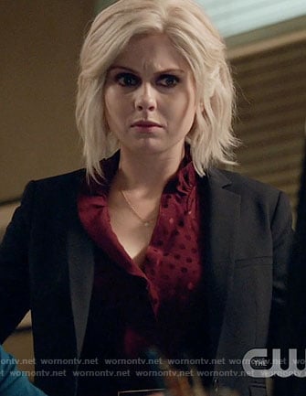 Liv’s red polka dot dress on iZombie