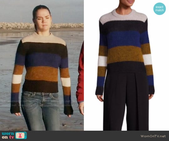 Rag & Bone Britton Sweater worn by Callie Jacob (Maia Mitchell) on The Fosters