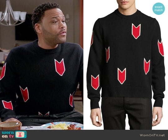 Rag & Bone Jackson Sweater worn by Andre Johnson (Anthony Anderson) on Black-ish