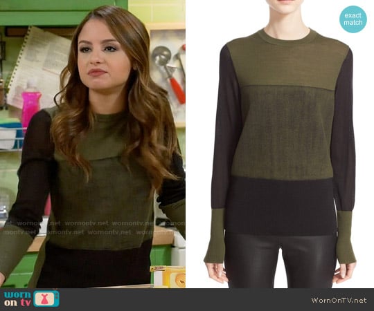 Rag & Bone Marissa Sweater worn by Sofia Rodriguez (Aimee Carrero) on Young and Hungry