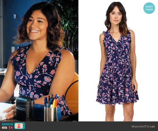 Rebecca Taylor Kyoto Dress worn by Jane Villanueva (Gina Rodriguez) on Jane the Virgin