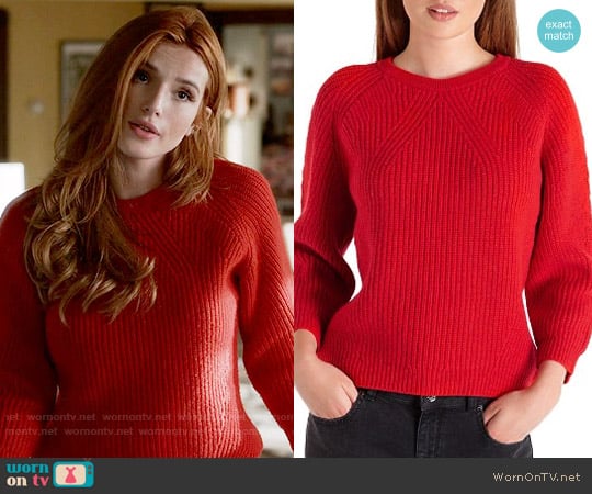 Ted Baker Odeda Sweater worn by Paige Townsen (Bella Thorne) on Famous in Love