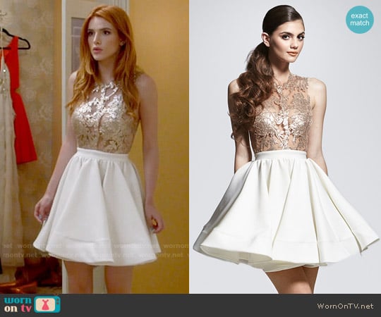 Walter Mendez Belle Dress worn by Paige Townsen (Bella Thorne) on Famous in Love