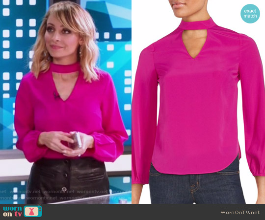 Solid Cut-Out Top by Amanda Uprichard worn by Portia Scott-Griffith (Nicole Richie) on Great News