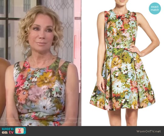 Vintage Floral Fit & Flare Dress by Taylor Dresses worn by Kathie Lee Gifford on Today