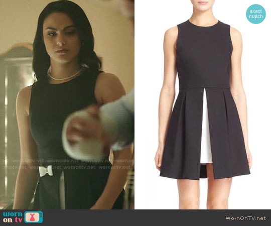 Alice + Olivia Bria Dress worn by Veronica Lodge (Camila Mendes) on Riverdale