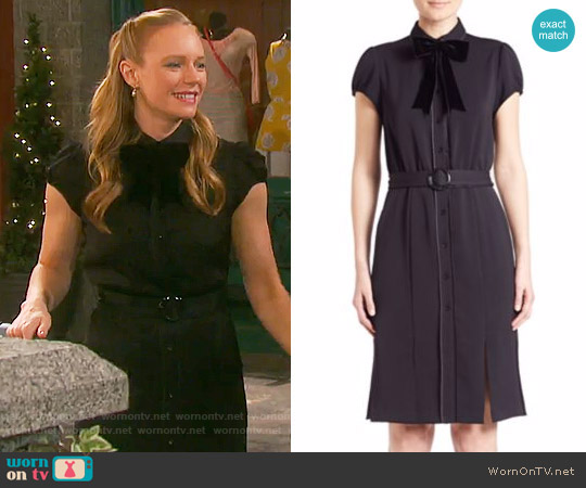 Alice + Olivia Carie Dress worn by Abigail Deveraux (Kate Mansi) on Days of our Lives