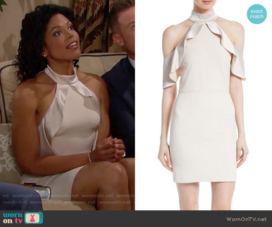 Alice + Olivia Ebony Dress worn by Maya Avant (Karla Mosley) on The Bold and the Beautiful