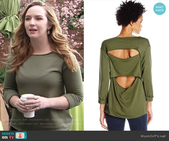 Bailey 44 Sombreros Sweatshirt worn by Mariah Copeland (Camryn Grimes) on The Young and the Restless