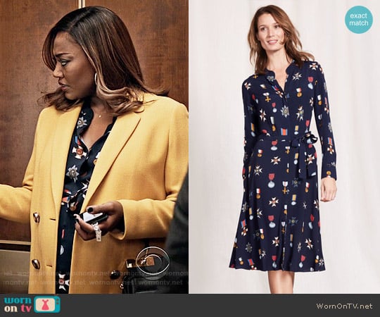 Boden Jessica Dress worn by Daisy Grant (Patina Miller) on Madam Secretary