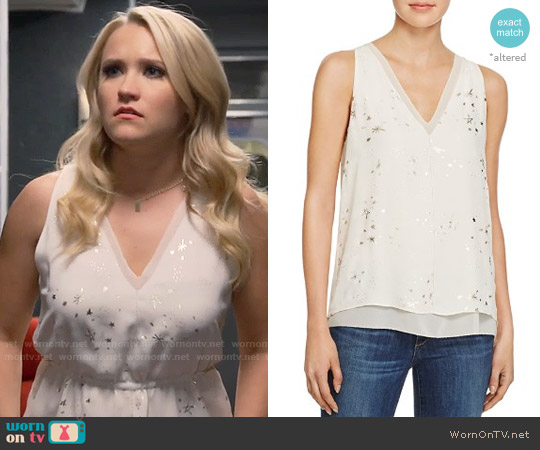 Cooper & Ella Harper Top worn by Gabi Diamond (Emily Osment) on Young and Hungry