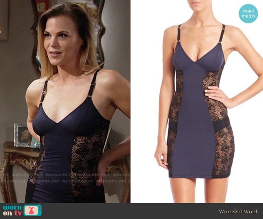 Fortnight Mira Slip worn by Phyllis Newman (Gina Tognoni) on The Young and the Restless