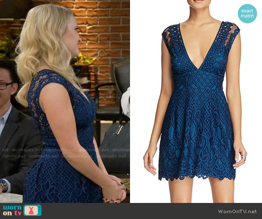 Free People One Million Lovers Lace Dress worn by Gabi Diamond (Emily Osment) on Young & Hungry