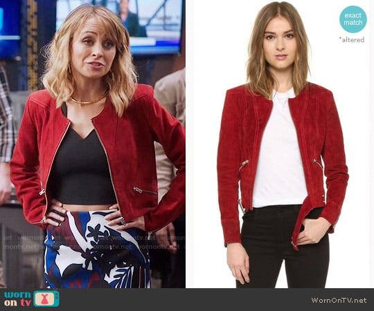 IRO Tatiana Jacket worn by Portia Scott-Griffith (Nicole Richie) on Great News