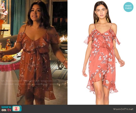 The Jetset Diaries Oasis Mini Dress worn by Jane Villanueva (Gina Rodriguez) on Jane the Virgin