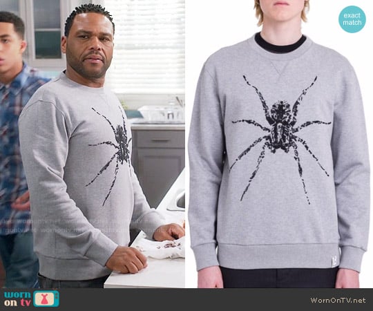 Lanvin Spider Sweatshirt worn by Andre Johnson (Anthony Anderson) on Black-ish