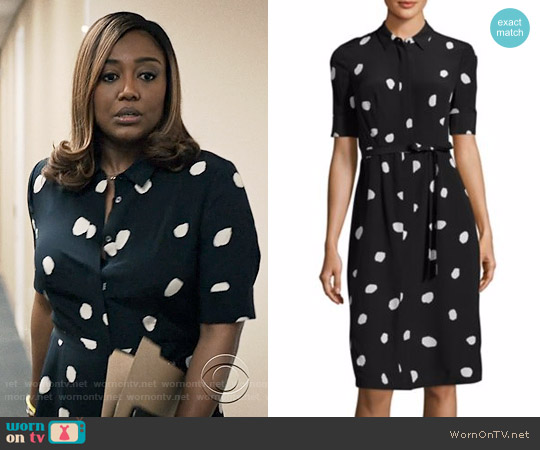 WornOnTV: Daisy’s polka dot shirtdress on Madam Secretary | Patina ...