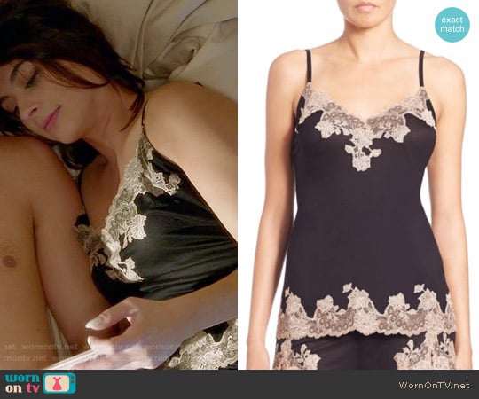 Natori Charlize Camisole worn by Alexis Gleen (Niki Koss) on Famous in Love