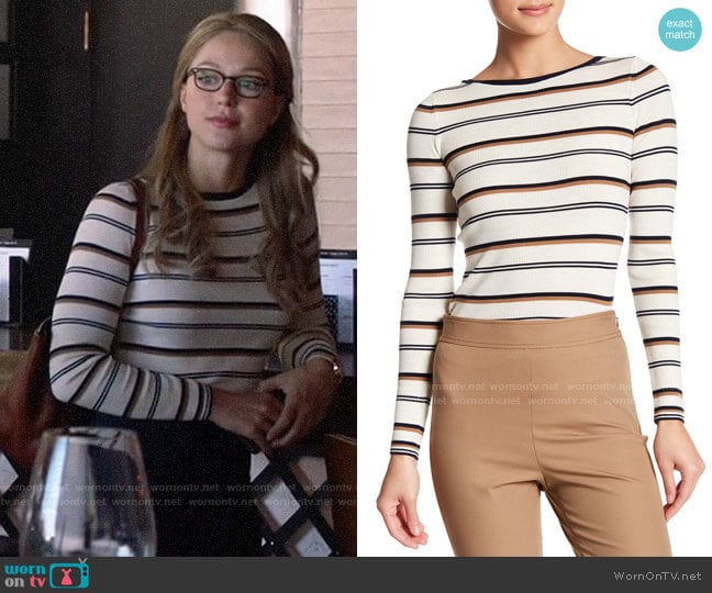 Theory Mirzi Sweater worn by Kara Danvers (Melissa Benoist) on Supergirl