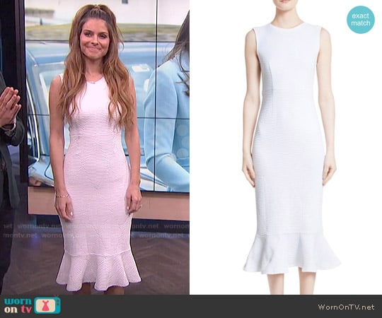 Opening Ceremony Lotus Midi Dress worn by Maria Menounos on E! News