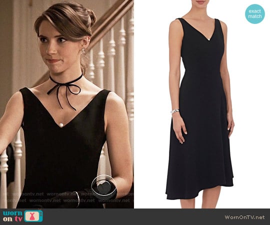 OSMAN Embellished Fit and Flare Dress worn by Stephanie 'Stevie' McCord (Wallis Currie-Wood) on Madam Secretary