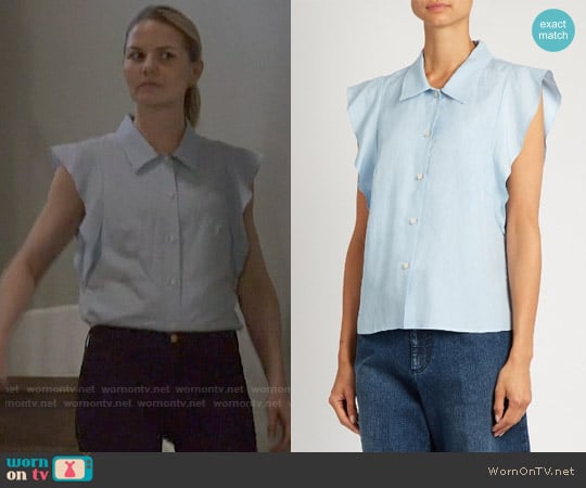 Rachel Comey Laurel Top worn by Emma Swan (Jennifer Morrison) on Once Upon A Time