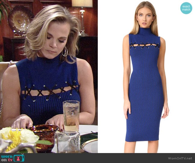 Ronny Kobo Jericalisa Dress worn by Phyllis Newman (Gina Tognoni) on The Young and the Restless