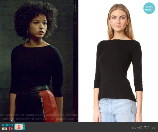 Cuba Libre Top by Bailey44 worn by Maia Roberts (Alisha Wainwright ) on Shadowhunters