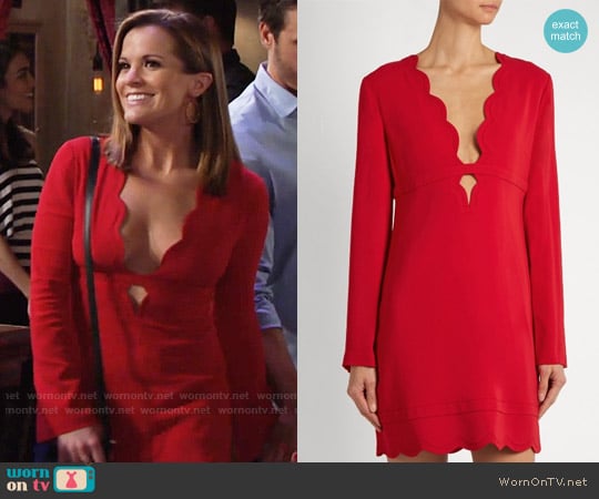 ALC Eve Dress worn by Chelsea Lawson (Melissa Claire Egan) on The Young and the Restless