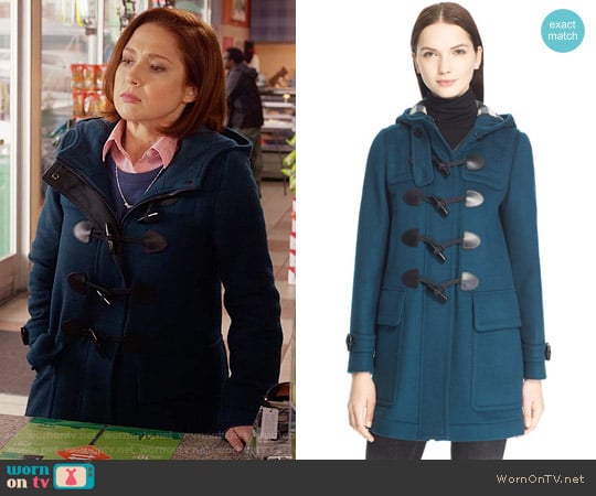 Burberry Finsdale Coat worn by Kimmy Schmidt (Ellie Kemper) on Unbreakable Kimmy Schmidt