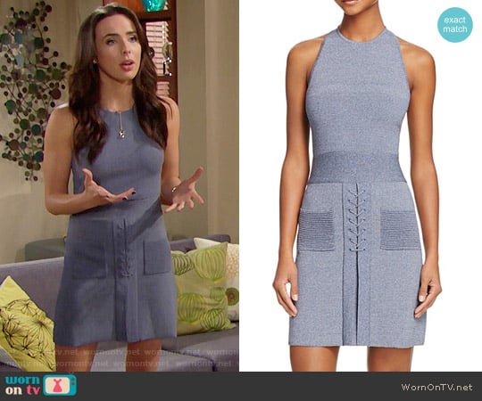 C/MEO Rebound Knit Dress worn by Ivy Forrester (Ashleigh Brewer) on The Bold and the Beautiful