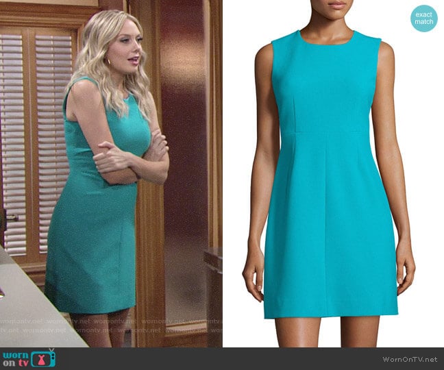 Diane von Furstenberg Carrie Dress worn by Abby Newman (Melissa Ordway) on The Young and the Restless