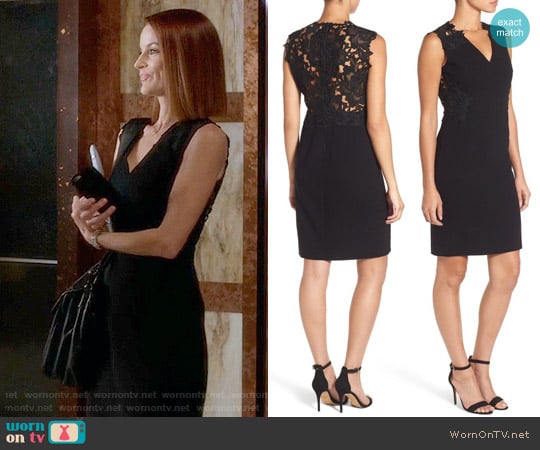 Elie Tahari Benita Dress worn by Ashley Marin (Laura Leighton) on Pretty Little Liars